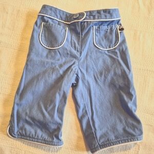 Gymboree girls size 3-6 months Whale Watching line pants, play cond